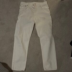 Zara Off-White Denim jeans